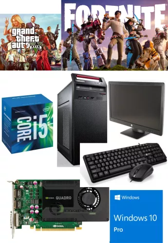 Calculator gaming refurbis GTA5 Fornite CS-GO Minecraft LENOVO E73