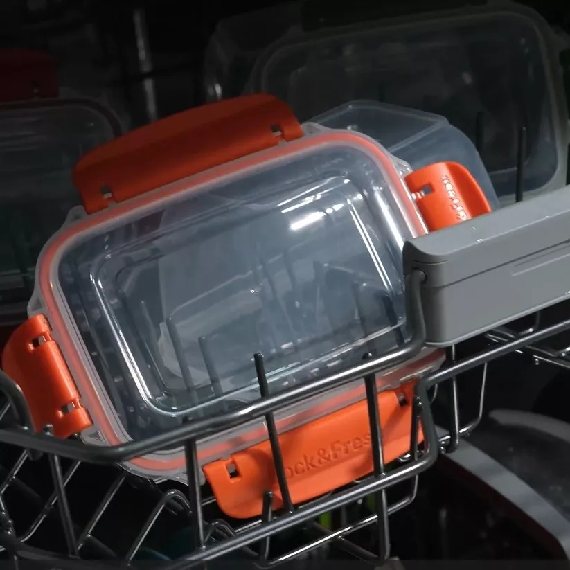 GinzaMaison Set 5 Cutii Alimente Master cu Capace Colorate inchise ...