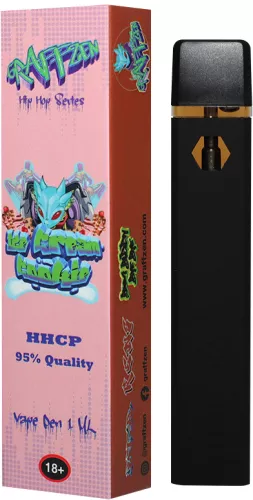 Graffzen HHCP Disposable Vape Pen ICE CREAM COOKIE 95 quality 1ml
