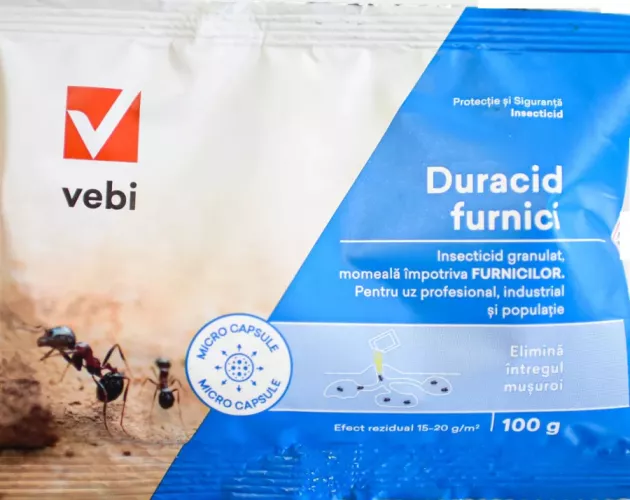 Set insecticid Kothrine SC 7.5 Flow 1 L si Duracid furnci 100 gr anti ...