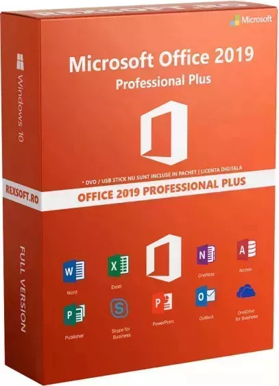 Windows 10 Pro + Office Pro Plus 2019 Licenta Permanenta - livrare pe ...
