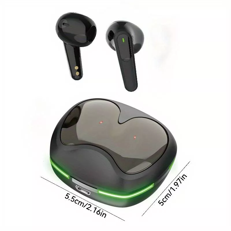 Casti Pro Casti Bluetooth Wireless 5.1 Stereo e-sport TWS Pro 60 Headphones for ...