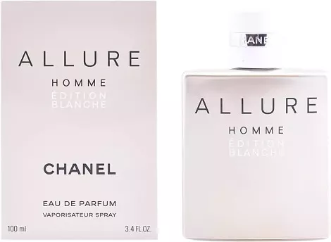 Apa de Parfum cu vaporizator Chanel Allure Homme Edition Blanche