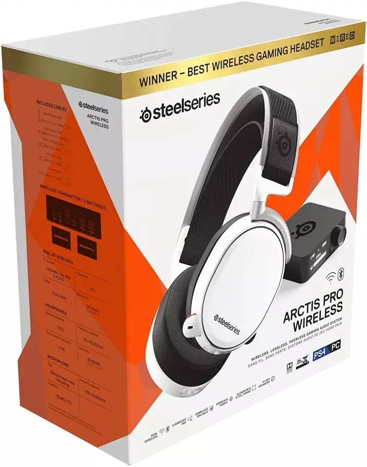 Casti Pro Casti Gaming SteelSeries Arctis Pro Wireless Lossless High Fidelity ...