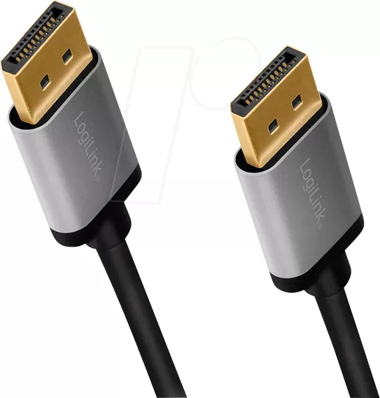 Cablu DisplayPort v1.2 HDCP v1.3 1m tata-tata negru Logilink CDA0100 — imaginea 4