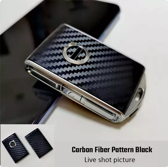 Autosleutel Cover voor Volvo XC90 XC60 S90 S60 XC40 V60 V90, Auto Verre Zeer Belangrijke Shell, Autosleutelhangerafdekking Autosleutelbehuizing Beschermhoes voor Autosleutels,C