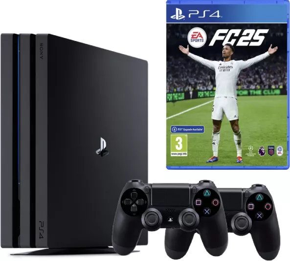 Consola Sony PlayStation 4 PRO PS4 1TB + 2 Controllere Second-Hand