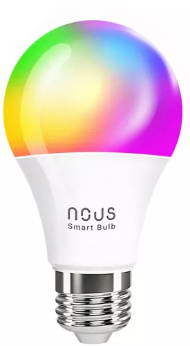Set 2 becuri LED NOUS P3 RGB Smart E27 Control din aplicatie