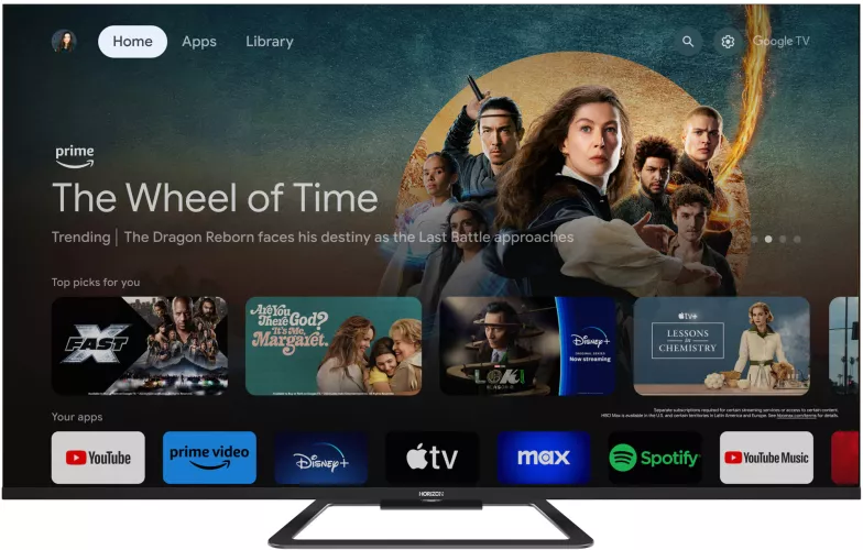 Smart 126 cm 50" 4K QLED Horizon 50HQ8590UD Google UltraHD Clasa F