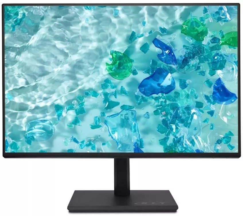 Acer 24" 100Hz IPS 4ms B247WE5b WUXGA 1920x1200 VGA HDMI DisplayPort Hub USB Pivot Boxe negru - imagine 1