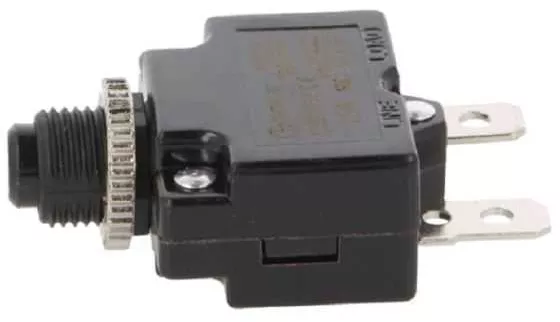 10 Pezzi Interruttori Automatici Di Protezione Con Cappuccio Impermeabile - 125/250Vac 50Vdc (10A), Riarmo Automatico