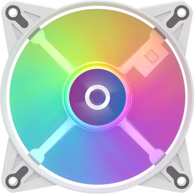 Ventilator / radiator Aqirys Cetus 4M-12IL09W-RGB 120mm — imaginea 3
