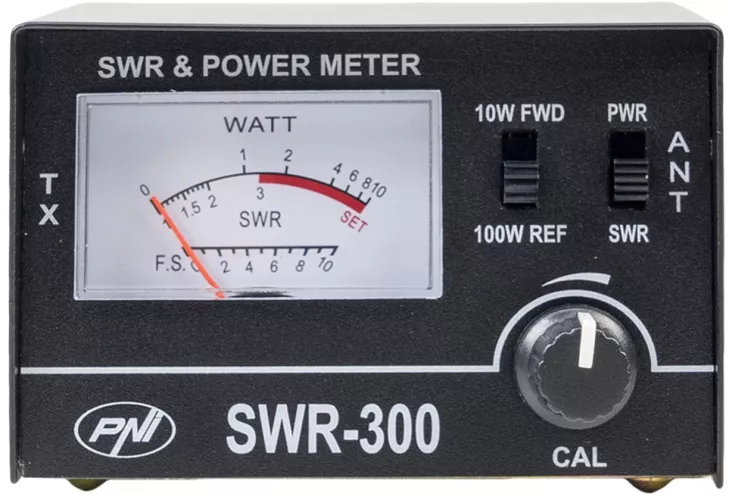 Riflettometro PNI SWR-300 Per Antenne Radio CB – Misura SWR 26-30 MHz E Potenza Fino A 100W, Portatile E Preciso - 3