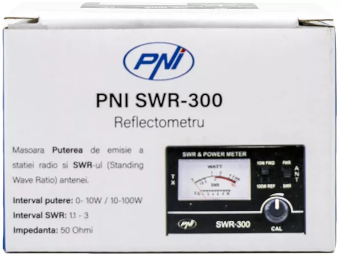 Reflectometru PNI SWR-300 PWR-SWR Meter pentru masurare SWR antene radio in
