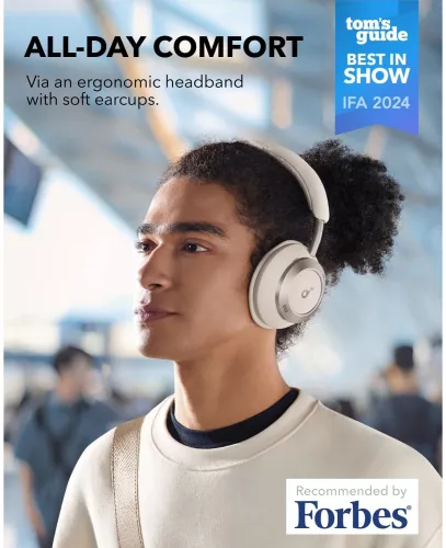 Casti Wireless Over-Ear Anker Soundcore Space One Pro Adaptive Casti Wireless Over-Ear Anker Soundcore Space One Pro Adaptive