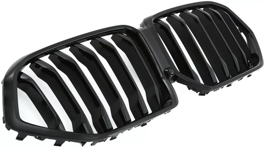 X6 - G06 Pre-Facelift: Gloss Black Grill Single Slat 19-23+ main image 1