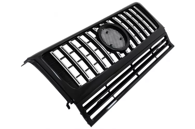Grille De Calandre Style Panamericana GT-R Pour Mercedes Classe G W463 (2002-2017) - Tuning