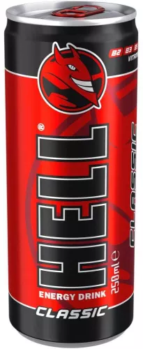 Energizante Hell Energy Drink Classic 250 ml 24 Buc/Bax-DORHLC24X250
