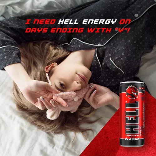 Energizante Hell Energy Drink Classic 250 ml 24 Buc/Bax-DORHLC24X250