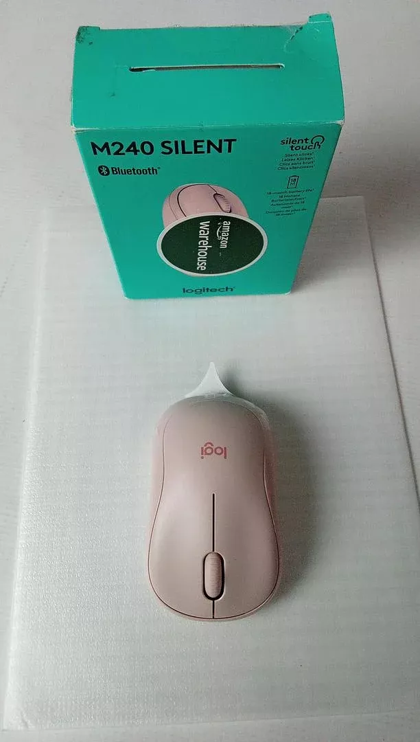 Mouse silentios wireless cu Bluetooth Logitech M240 roz - RESIGILAT ...