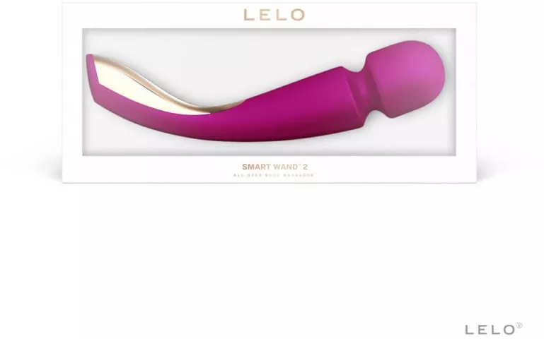 Vibrator clitoridian LELO Smart Wand 2 Large Rose 7350075027789 - cel.ro