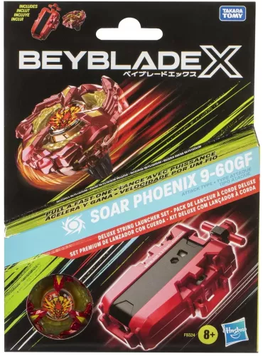 BEYBLADE X SET DELUXE STRING SOAR PHOENIX 9-60GF F9324