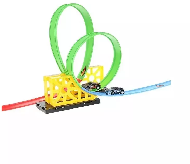 Pista pentru masinute de curse Track Fire Ring Loop Gonga® Multicolor