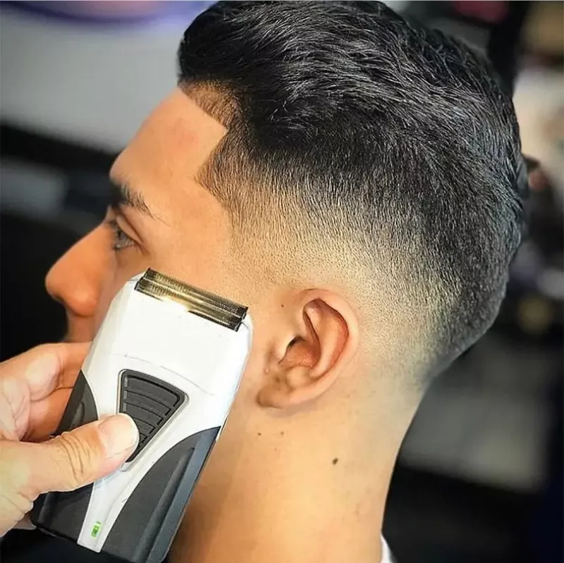 Aparat de ras profesional MaGeCa® fara fir cu lama dubla shaver si ...