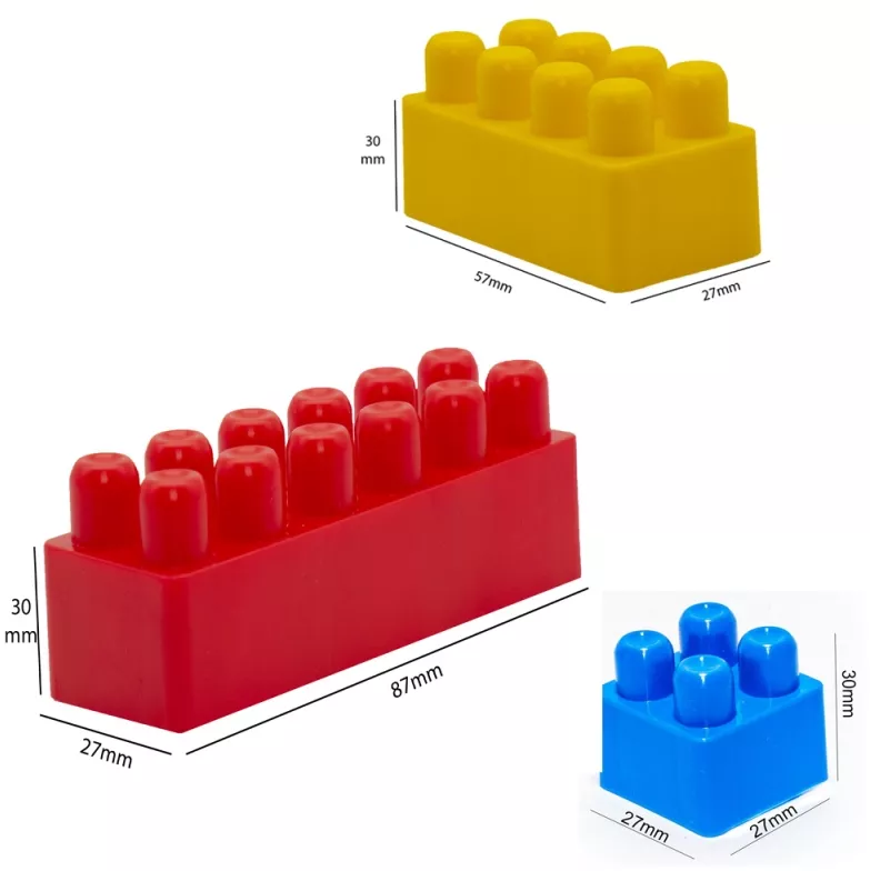 Cuburi de construit 130 piese 7Toys