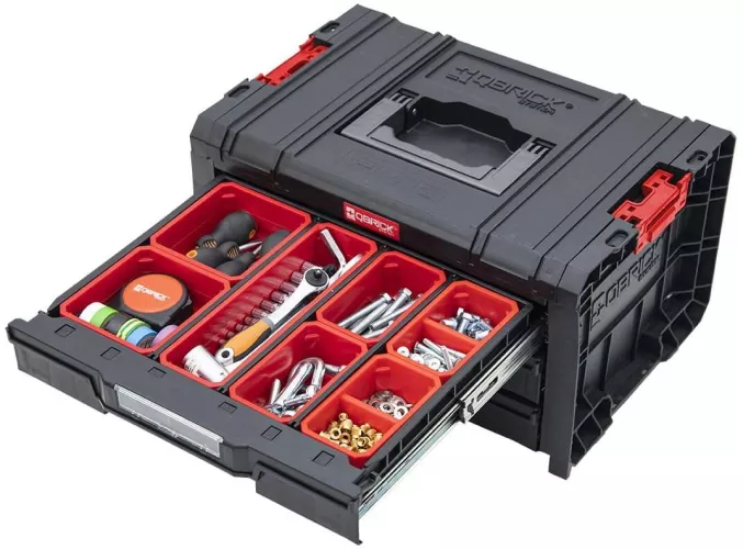 Cutie organizator cu 3 sertare Qbrick System Pro Drawer Toolbox Expert