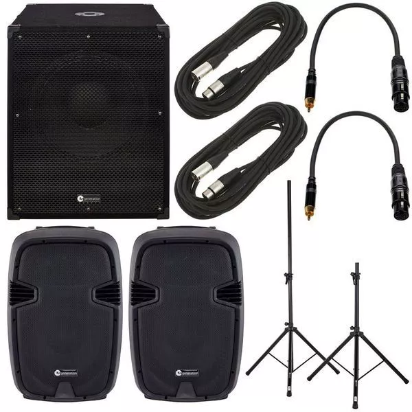 Sistem audio activ 2.1 Fun Generation PL112A + Subwoofer