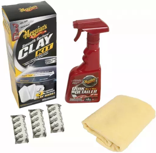 Kit Argila Decontaminare Vopsea Meguiars Smooth Surface Clay g191700 ...