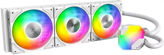 Cooler Montech HyperFlow ARGB 360 White