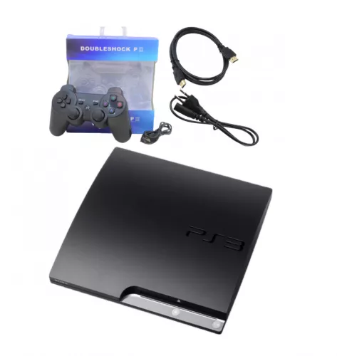 Consola Sony Playstation 3 Slim PS3 500GB 1 joystick negru
