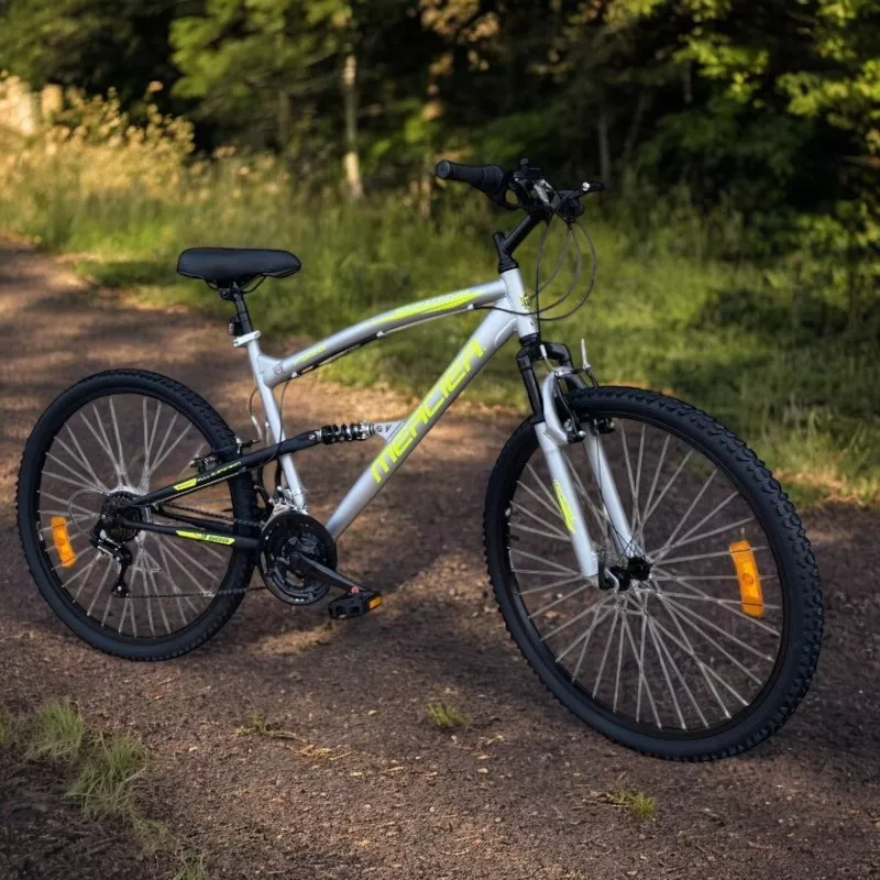 Bicicleta mountain bike 26 inch dubla suspensie v-brake 18 viteze