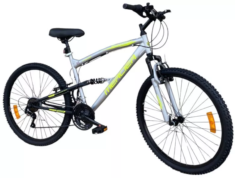 Bicicleta mountain bike 26 inch dubla suspensie v-brake 18 viteze