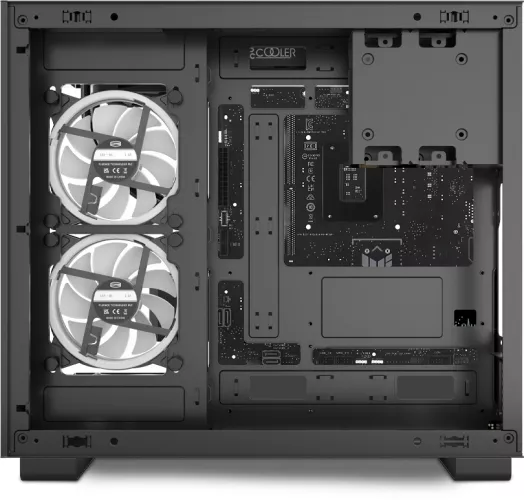 Carcasa Acvariu Gaming PcCOOLER C3 T500 ARGB BK Middle Tower ARGB Fan ...