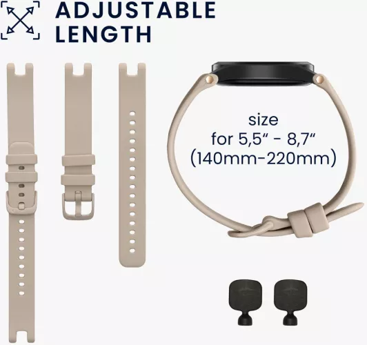 Kwmobile Pellicola Protettiva Per Garmin Lily Sport – Set 2 Pezzi, Protezione Schermo Anti-Impronte E Antiurto, Trasparente E Sensibile Al Tocco - 5