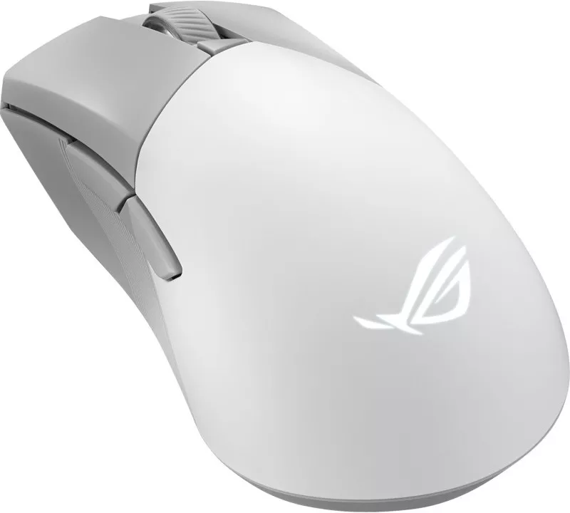 Mouse Gaming ASUS ROG Gladius III Wireless AimPoint Moonlight White
