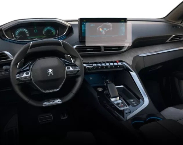 Film Protecteur Verre Trempé Pour Écran Peugeot 3008/5008 GT SUV 2016-2020 - 8 Pouces - Anti-Rayures Et Ant Traces Ant Rayures écran Tactile