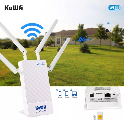 Cpf Wr730 Router Router 4G/LTE KuWFi Acces Point TSS-CPF905 Exterior/Interior PoE ...