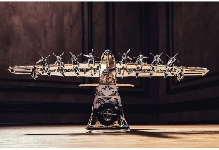 Puzzle Mecanic 3D Metal Time for Machine Avion Heavenly Hercules Model Nr.2