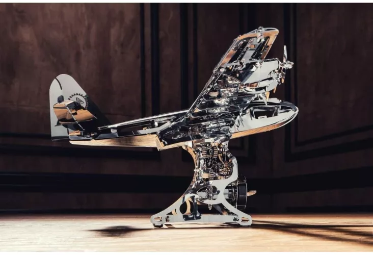 Puzzle Mecanic 3D Metal Time for Machine Avion Heavenly Hercules Model Nr.2