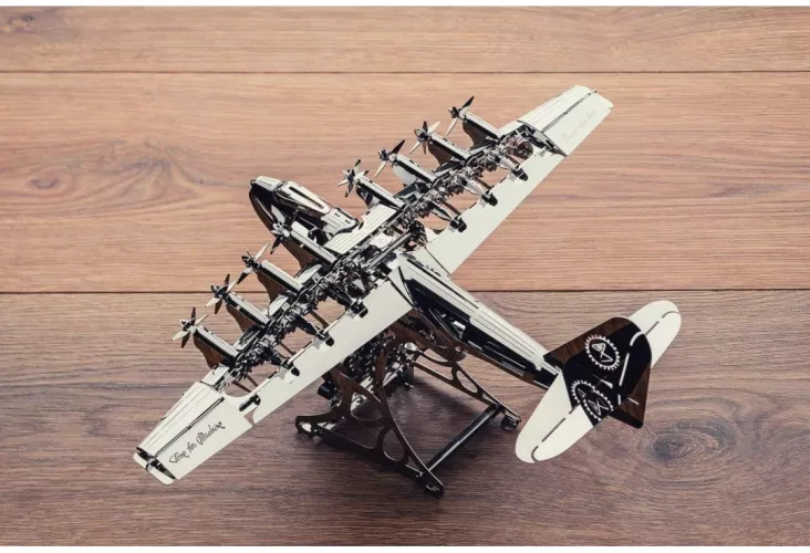 Puzzle Mecanic 3D Metal Time for Machine Avion Heavenly Hercules Model Nr.2