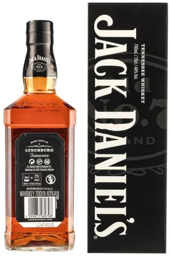 Whiskey Jack Daniels in Cutie Metalica 40 Alcool 700 ml - CBA3045947