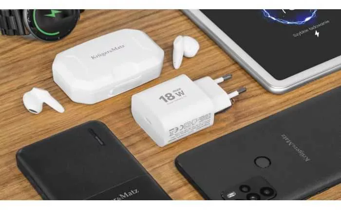 Incarcator rețea Power DELIVERY 18W 1x USB TYPE C PD Kruger&Matz KM0850 — imaginea 4