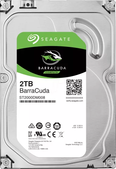 HDD 2TB Seagate 7200RPM 256MB Barracuda SATA3