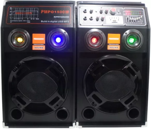 Boxe Active Cu Statie Profesionale Mp-284-karaoke/usb-bt 240 Watt