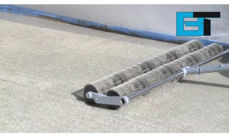 Rulou pentru compactare beton Roller Tamp BT48RTC latime de lucru ...