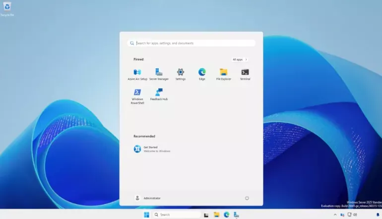 Windows Server 2025 Standard - 24 core OEM MS-WSRV25S24C - cel.ro